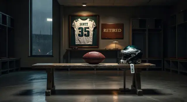 Eagles running back Boston Scott announces retirement from NFL